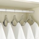Ver imagem 6 de Guarda-Roupa Solteiro Imperatriz 4 Portas 2 Gavetas 100% MDF com Pés Off White - Gelius