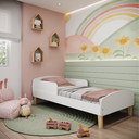 Ver imagem 6 de Cama Infantil Montessoriana Com Protecao Lateral Aurora