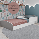 Ver imagem 5 de Cama Infantil Montessoriana com Protecao Lateral Aurora