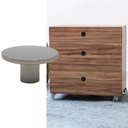 Ver imagem 3 de Puxador 206 Naico Ponto Redondo Bronze para Móvel Armários e Gavetas