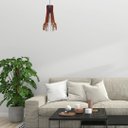 Ver imagem 2 de Luminária Teto tipo Pendente BANGKOK MDF - Completa - Cor: Marrom