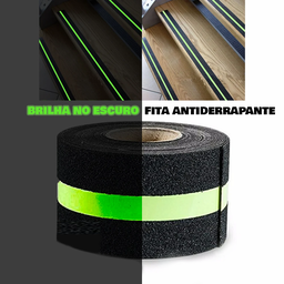 Fita Antiderrapante 50 Mm X 05 Metros - Faixa Fotoluminescente - 8