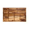 Petisqueira Astanna Madeira Teca Maciça Grande 40x25cm - 1