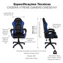 Ver imagem 4 de Cadeira Gamer Xtreme Gamers Cinesis Ny