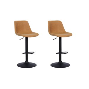 Conjunto 2 Banquetas Gênova Base Disco  