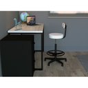 Ver imagem 2 de Cadeira Escritório Caixa Giratória Encosto Tira Mocho