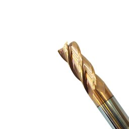 Fresa Toroidal Metal Duro 4,0 X 50 R0,5mm - 4 Cortes 55hrc - 3