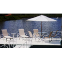 Ver imagem 2 de Ombrelone Guarda Sol 3,00m de Piscina Praia com Base Alumínio Voratto Móveis