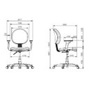 Ver imagem 3 de Cadeira para Escritório Ergonômica Executiva Operativa NR17