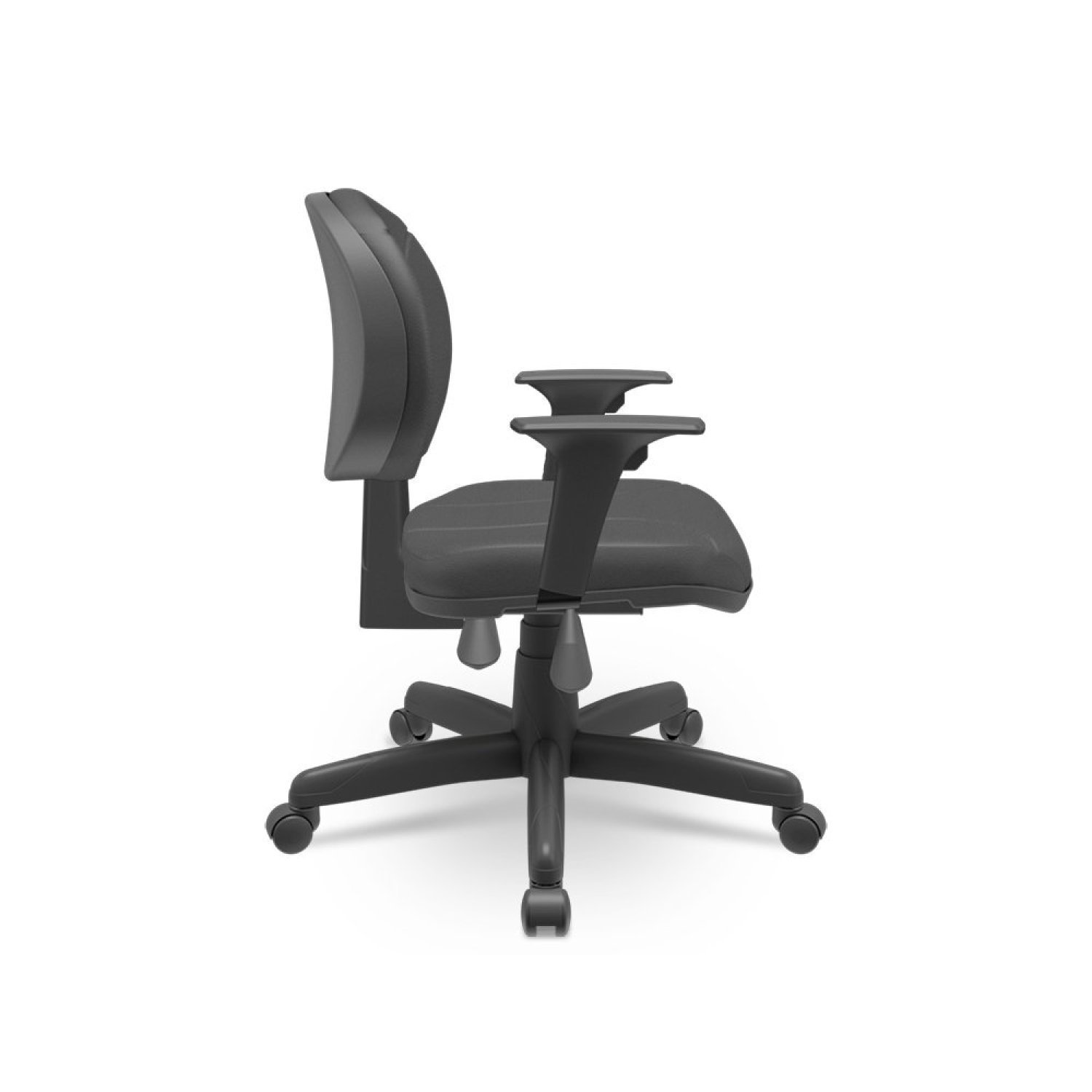 Cadeira para Escritório Ergonômica Secretária Backsystem Operativa NR17 Plaxmetal - 6