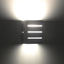 Ver imagem 4 de Arandela Katarina com 3frisos 2focos - Interno ou Externo:preto