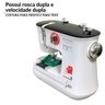 Máquina Costura Elétrica Portátil 12 Pontos Agulha Dupla Pedal Doméstica Bivolt Importway Iwmc-510 I - 4