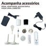 Máquina Costura Elétrica Portátil 12 Pontos Agulha Dupla Pedal Doméstica Bivolt Importway Iwmc-510 I - 5