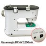 Máquina Costura Elétrica Portátil 12 Pontos Agulha Dupla Pedal Doméstica Bivolt Importway Iwmc-510 I - 6
