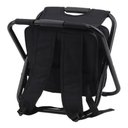 Ver imagem 3 de MOCHILA TERMICA BANQUETA DOBRAVEL BANCO PORTATIL BOLSA 25 LITROS CADEIRA CAMPING PESCA PRAIA VIAGEM