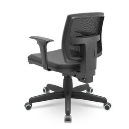 Cadeira Escritório Diretor Ergonômica NR17 Tela Mesh Brizza - 4 Cadeira Escritório Diretor Ergonômica NR17 Tela Mesh Brizza - 4