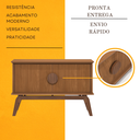 Ver imagem 7 de Aparador Cantinho do Café Buffet Balcão Hall Entrada Mdf:nature