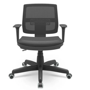 Cadeira Escritório Diretor Ergonômica NR17 Tela Mesh Brizza