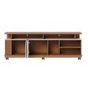 Ver imagem 3 de Rack Bancada Jurerê 1.8 Freijó Off White Matte com Mesa de Centro Jeri Off White Freijó - Colibri
