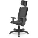 Ver imagem 3 de Cadeira Escritório Presidente Ergonômica NR17 Backsystem Tela Mesh Brizza