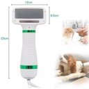 Ver imagem 7 de Super Escova Secador Pelo Pet 2 em 1 Portátil Silencioso Cachorro e Gatos 110v