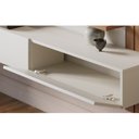 Ver imagem 7 de Painel para TV até 65 Polegadas 150CMX162CM 2 Portas Basculantes 2 Prateleiras Juriti Branco