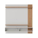 Ver imagem 2 de Painel Ripado para TV até 65 Polegadas 2 Portas Basculantes 2 Prateleiras Juriti