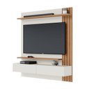 Ver imagem 5 de Painel para TV até 65 Polegadas 150CMX162CM 2 Portas Basculantes 2 Prateleiras Juriti Branco