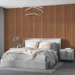 Papel Parede Adesivo Ripado Madeira Peroba Rosa 10 Metros 3d - 2