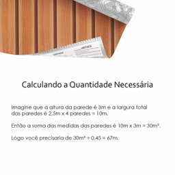 Papel Parede Adesivo Ripado Madeira Peroba Rosa 10 Metros 3d - 5