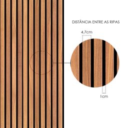 Papel Parede Adesivo Ripado Madeira Peroba Rosa 10 Metros 3d - 7