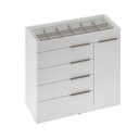 Ver imagem 1 de Cômoda Laura C/ Porta Jóia Branco para Quarto