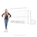 Ver imagem 3 de Painel para TV até 49 Polegadas 120cm New Slim