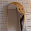 Ver imagem 5 de Toucador com Espelho para Quarto - Branco - Mod.3041 Cor:freijó