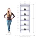 Ver imagem 4 de Armário Multiuso Max Plus 2 Portas Branco/Absoluto