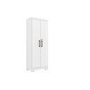 Ver imagem 3 de Armário Multiuso Max Plus 2 Portas Branco/Absoluto