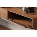 Ver imagem 7 de Painel Ripado para TV até 65 Polegadas 2 Portas Basculantes 2 Prateleiras Juriti