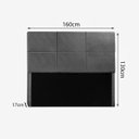 Ver imagem 3 de Conj Quarto Cabeceira Recamier Bau Lais 6746 Queen