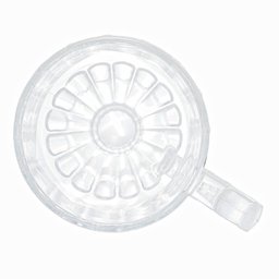 Caneca Xícara de Cristal Imperial Transparente 190mL - Lyor - 4