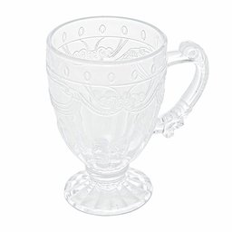 Caneca Xícara de Cristal Imperial Transparente 190mL - Lyor - 3