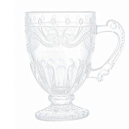Caneca Xícara de Cristal Imperial Transparente 190mL - Lyor - 2