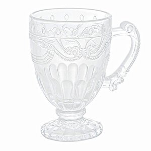 Caneca Xícara de Cristal Imperial Transparente 190mL - Lyor