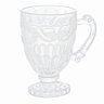 Caneca Xícara de Cristal Imperial Transparente 190mL - Lyor - 1