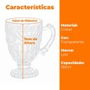Ver imagem 5 de Caneca Xícara de Cristal Imperial Transparente 190mL - Lyor