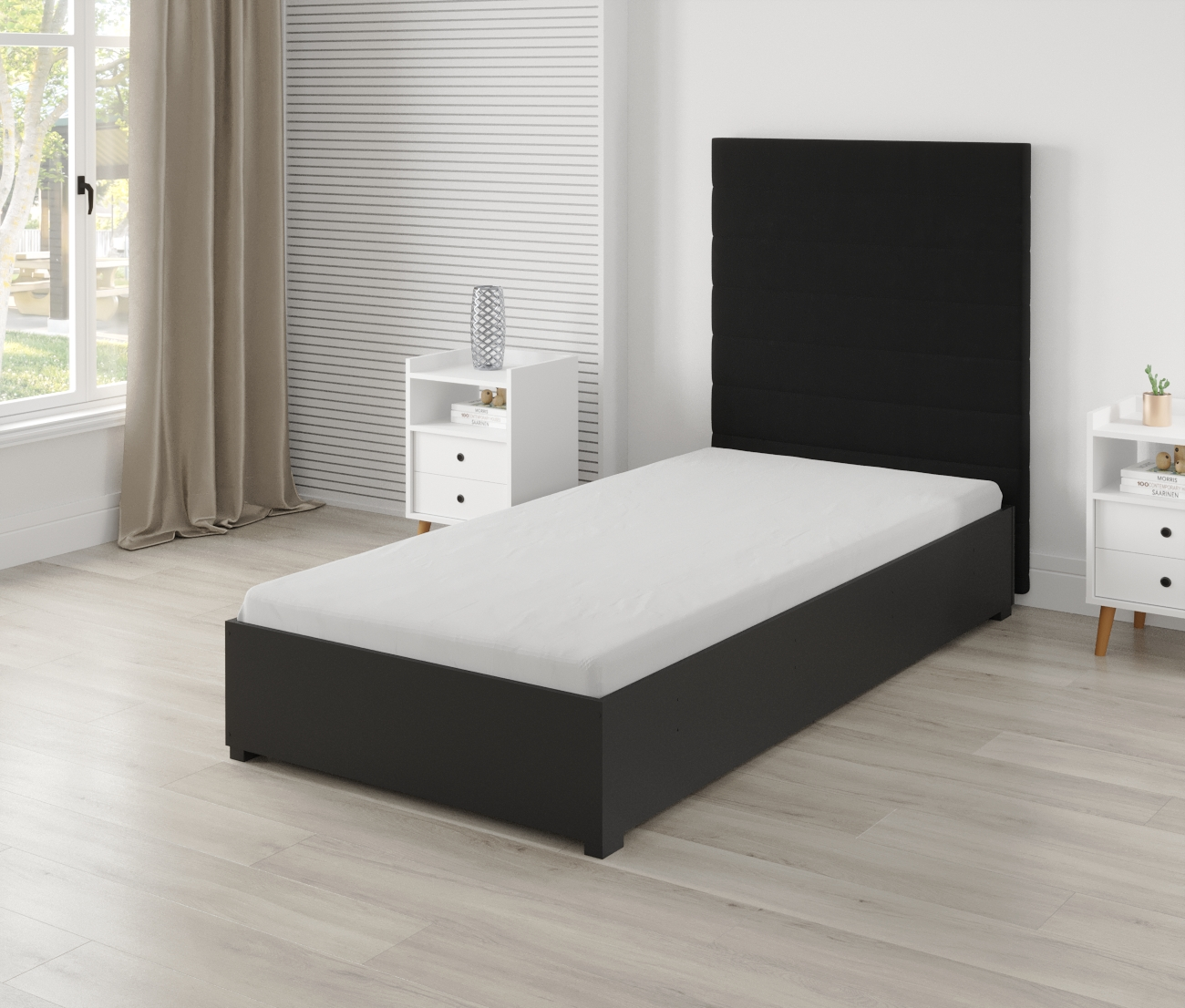 Base para Cama Solteiro MDF/MDP Jupiter - 2