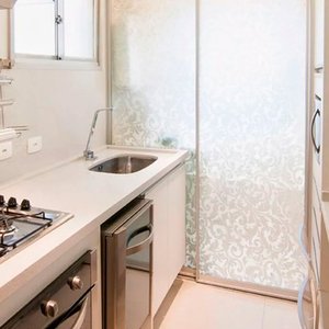 Adesivo Jateado para vidros Condessa 1,22m - 1,22 x 1,00m