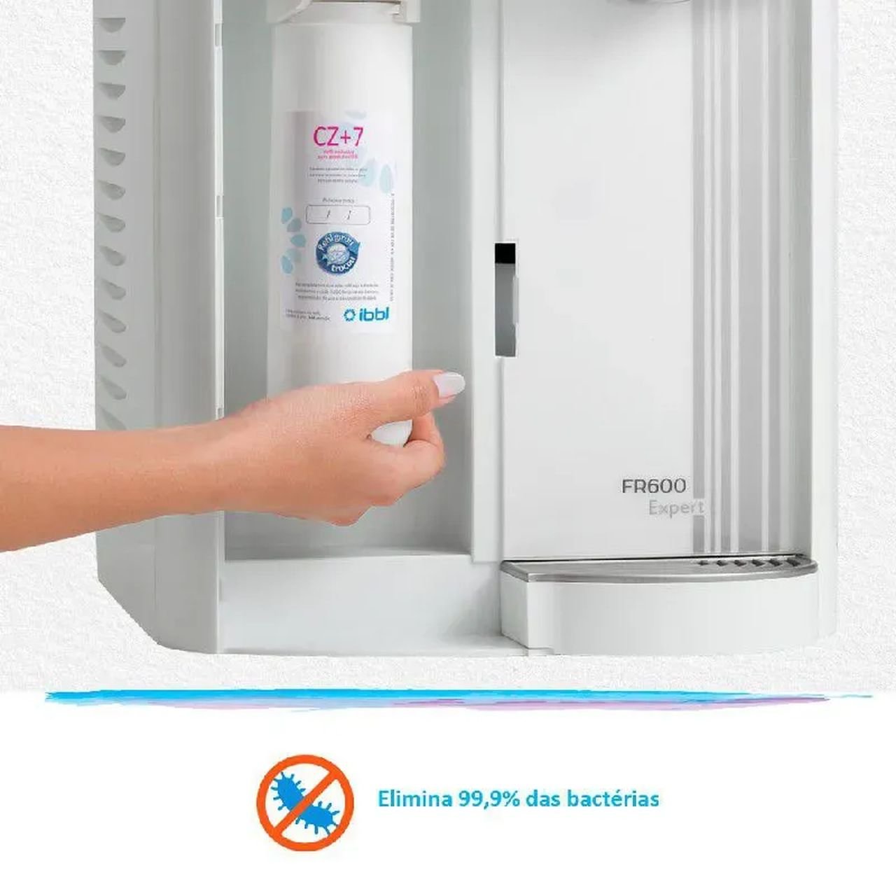 Purificador de Água IBBL FR600 EXPERT - Cinza - Branco - 220v - 3