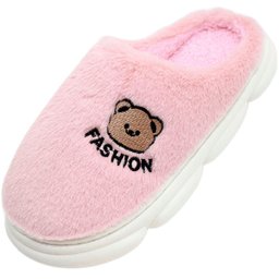 Pantufas Sapatos de Inverno Ursinho Chinelos Aconchegantes - 2