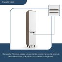 Ver imagem 5 de Paneleiro 2 Portas Evolution Plus Branco/Tannat