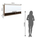 Ver imagem 2 de Armário Aéreo para Cozinha 1 Porta Basculante Evolution Plus  